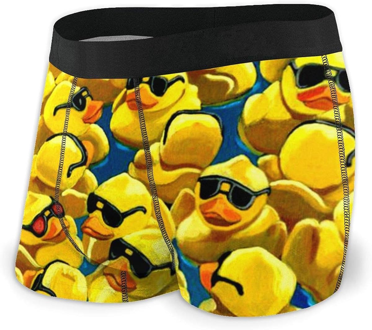 Boxer Briefs Shorts Rubber Duck Cool Sunglasses Soft Breathable