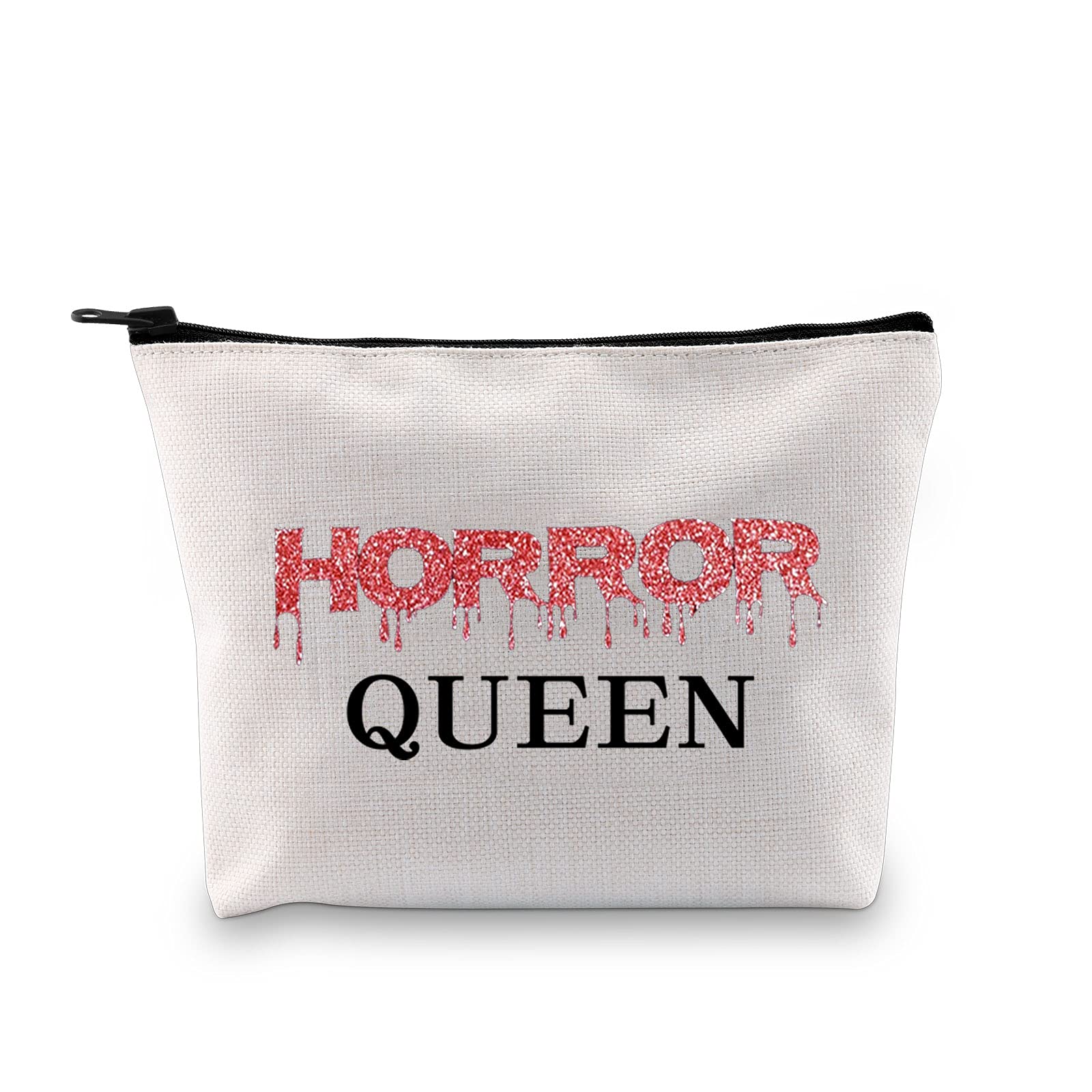JXGZSOHorror Movie Lover Gift Horror Queen Cosmetic Bag, Horror movie,
