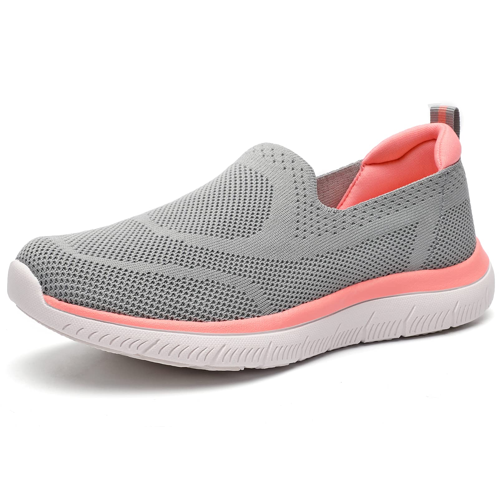 HKR Zapatillas de deporte para mujer, zapatillas de malla para correr, andar, jugar a tenis o utilizar en enfermería