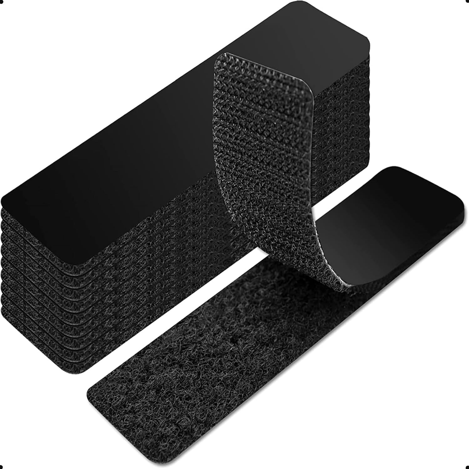 Aputue Cırt Cırt Bant, 30 Adet 3x10cm Yapışkanlı Bant, Güçlü Yapıştırıcılı Naylon Kendinden Yapışkanlı Şeritler, Ev, Ofis, Okul ve El İşleri İçin Pratik Çözüm