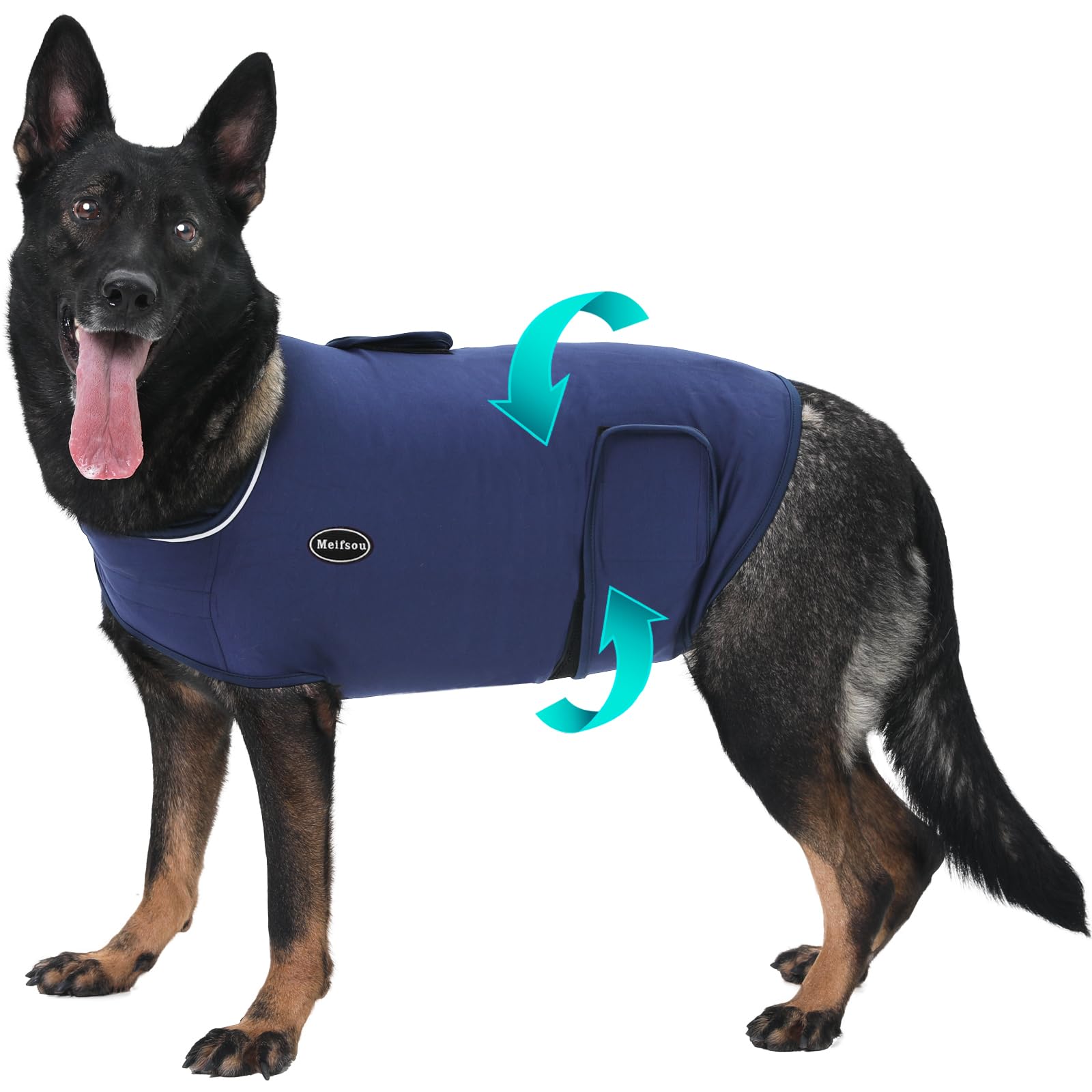 Anti Anxiety Thunder Jacket Reviews Dog Weighted Vest Dog Anxiety