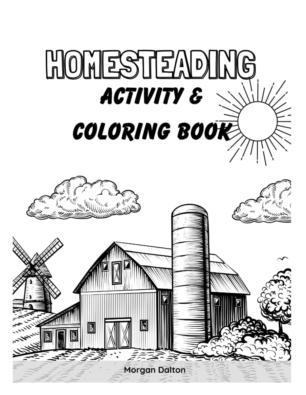 Homesteading Activity & Coloring Book