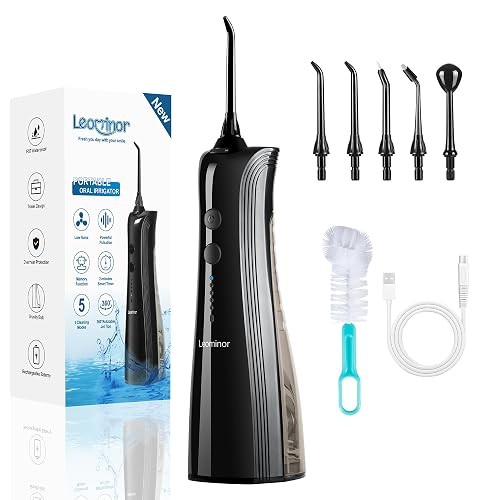 Leominor Water Dental Flosser - 5 product photo (Oral Care) — ScooterReviewPro review