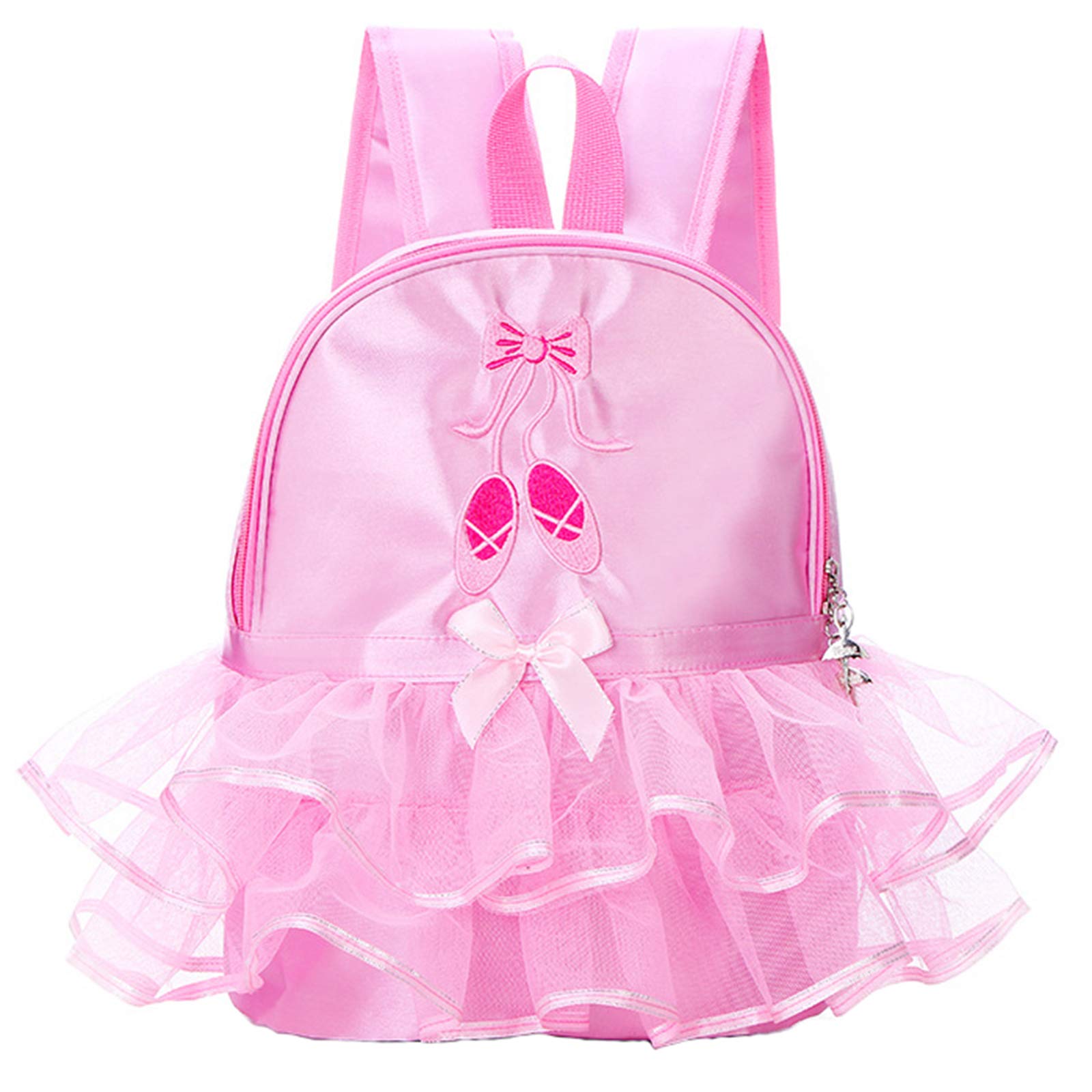 HICCUPfishCute Ballet Dance Bag Princess Backpack Pink Shoulder Bag Girls
