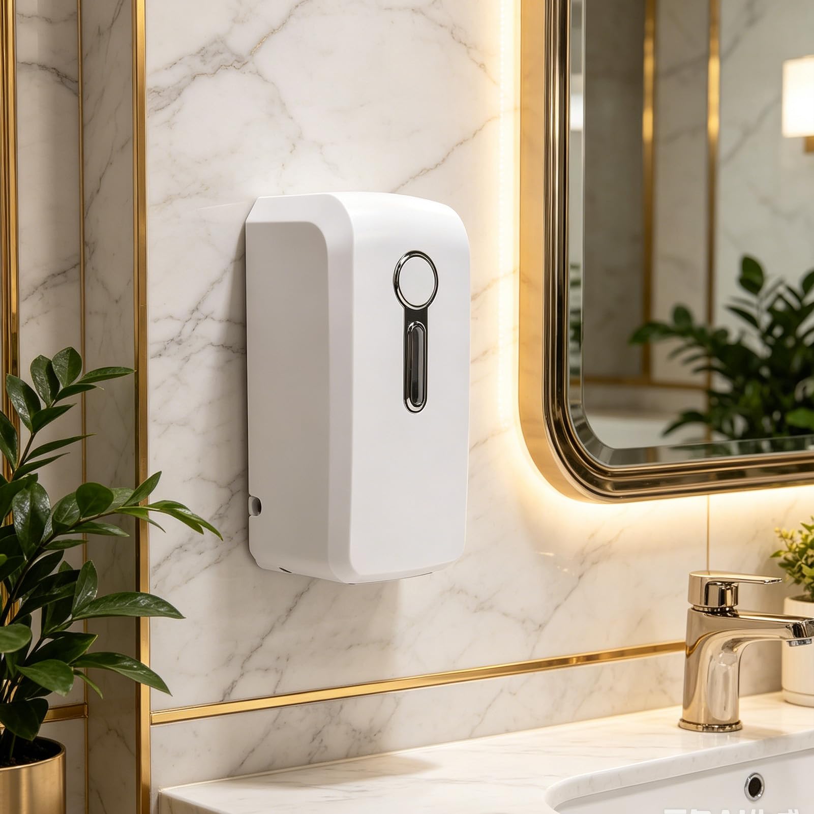 Tosuny Intelligenter Flüssigseifenspender 1000 Ml |Berührungsloser Automatischer Handseifenspender Zur Wandmontage für das Home Office Hotel