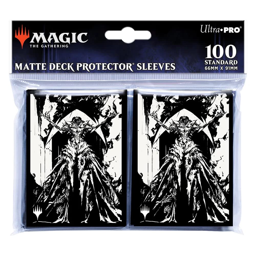 Ultra ProMarch of The Machine 100ct Deck Protector Sleeves ft. Elesh Norn for Magic: The Gathering, Protect & Store Collectible Trading Cards & Gaming Cards, Prevent Card Damage