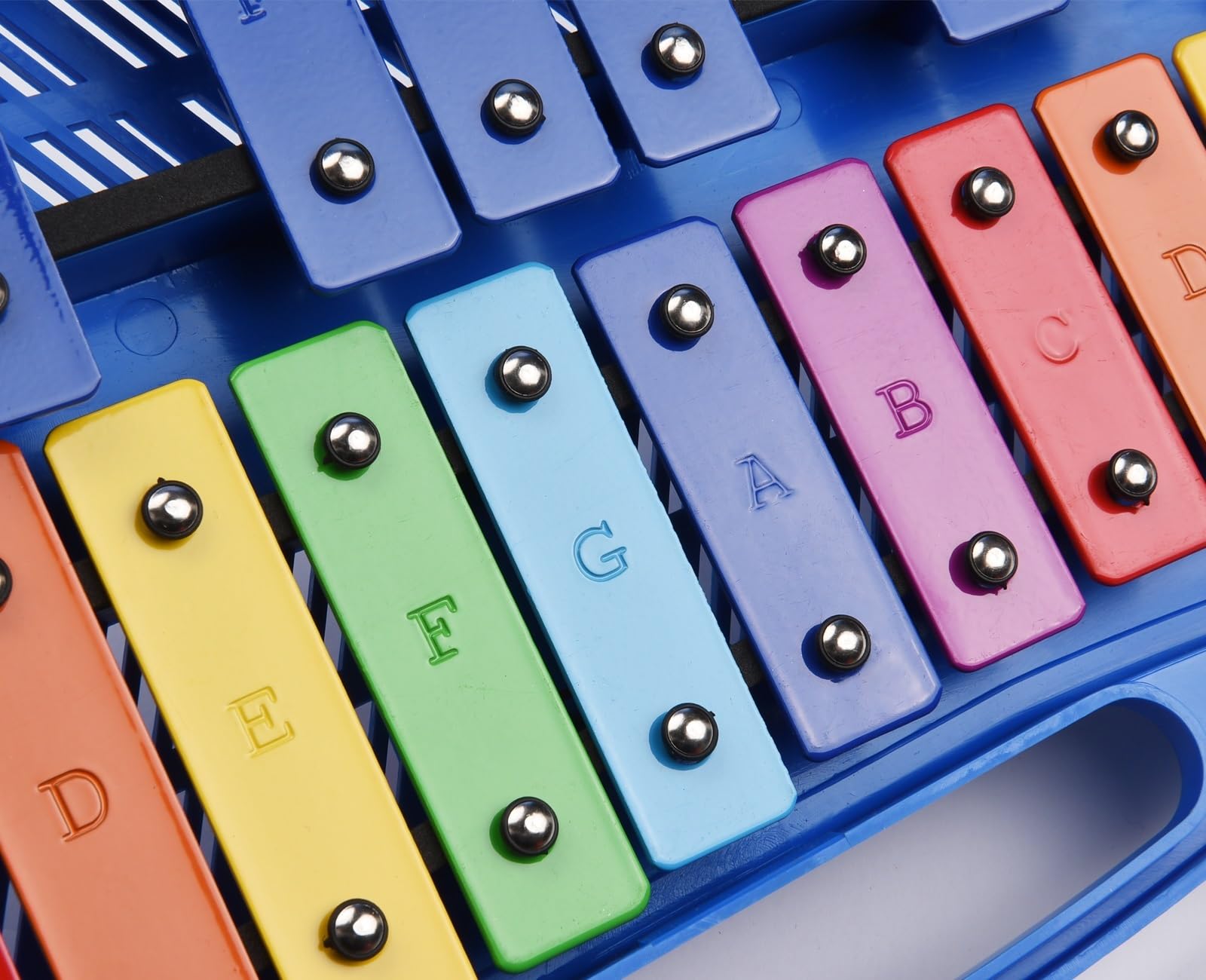 BABYCE Profesional Glockenspiel Xilófono Glockenspiel De 25 Notas, Instrumento De Enseñanza Educativo Musical, Percusión De Xilófono, Ritmo (Color : Blue)