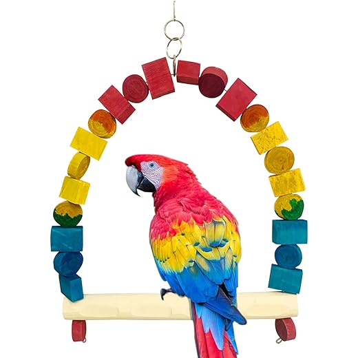Congo Swing Toy for Scarlet Macaw 78x50cm