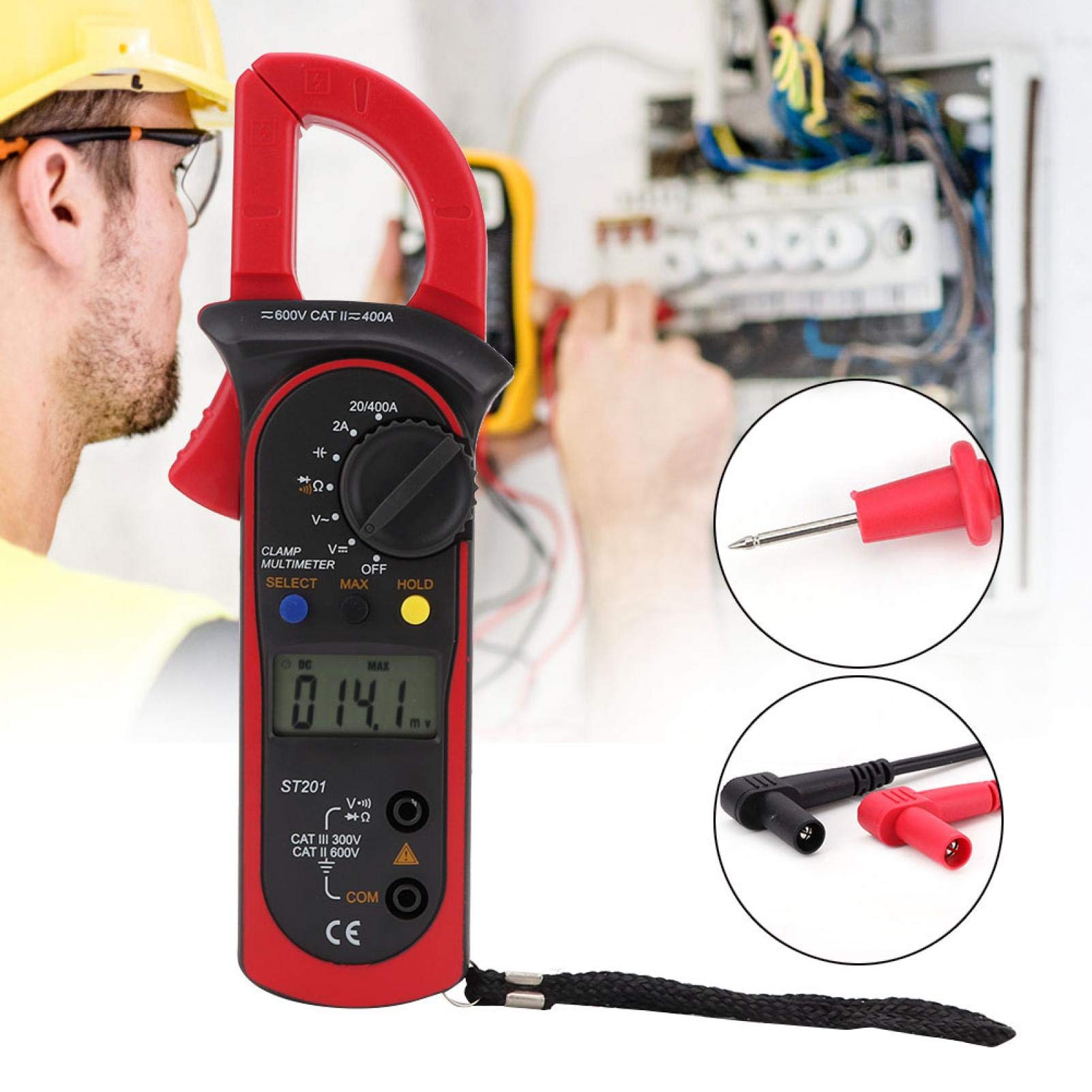 Multimetro A Pinza Digitale BTMETER BT-7200A – AC/DC, Test Diodi, Resistenza, Frequenza