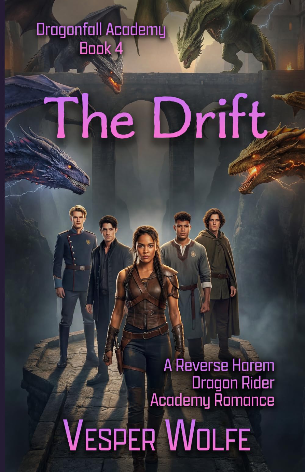 The Drift: A Reverse Harem Dragon Rider Academy Romance (Dragonfall Academy)