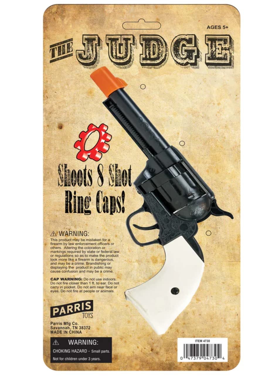PARRIS CLASSIC QUALITY TOYS EST. 1936 The Judge Toy Pistol