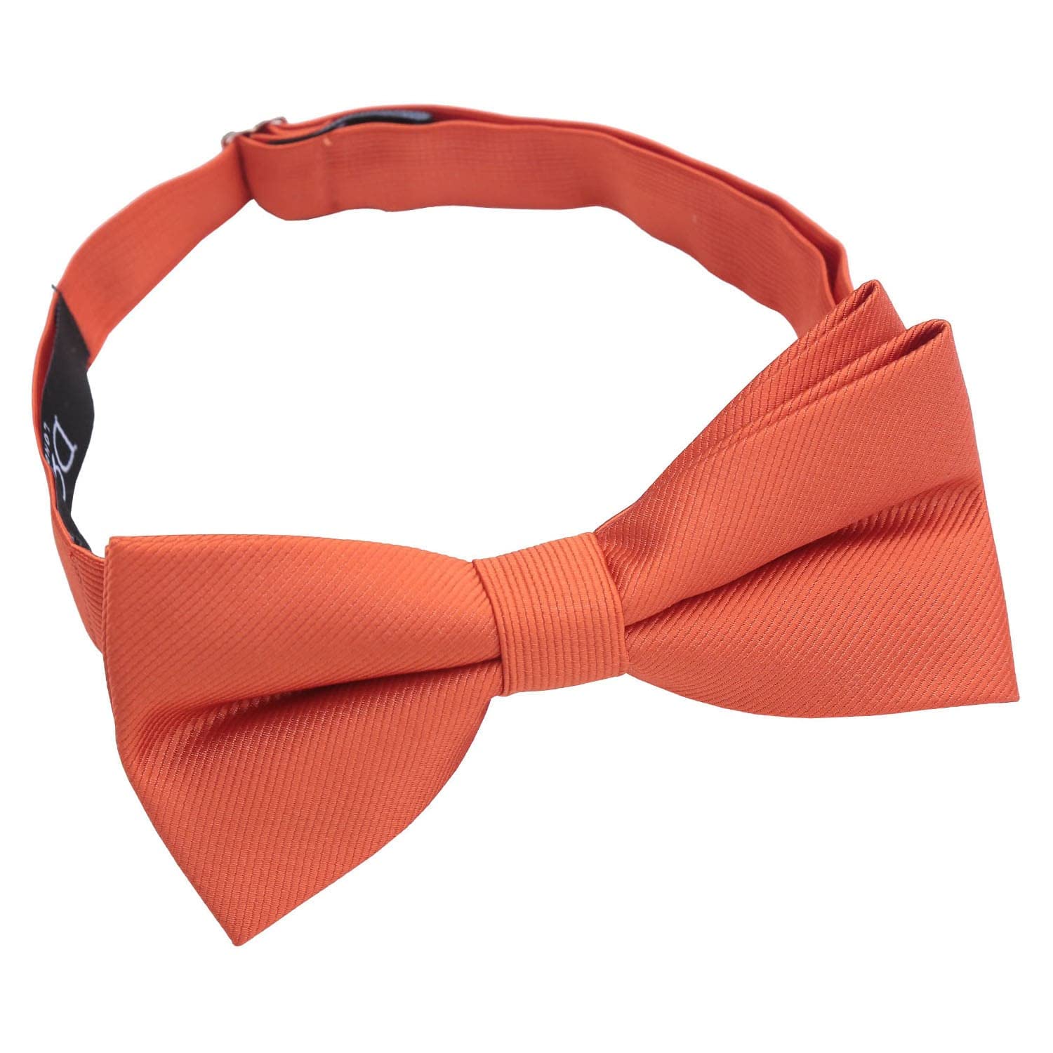 DQTPlain Twill Wedding Thistle Pre-Tied Bow Tie for Men