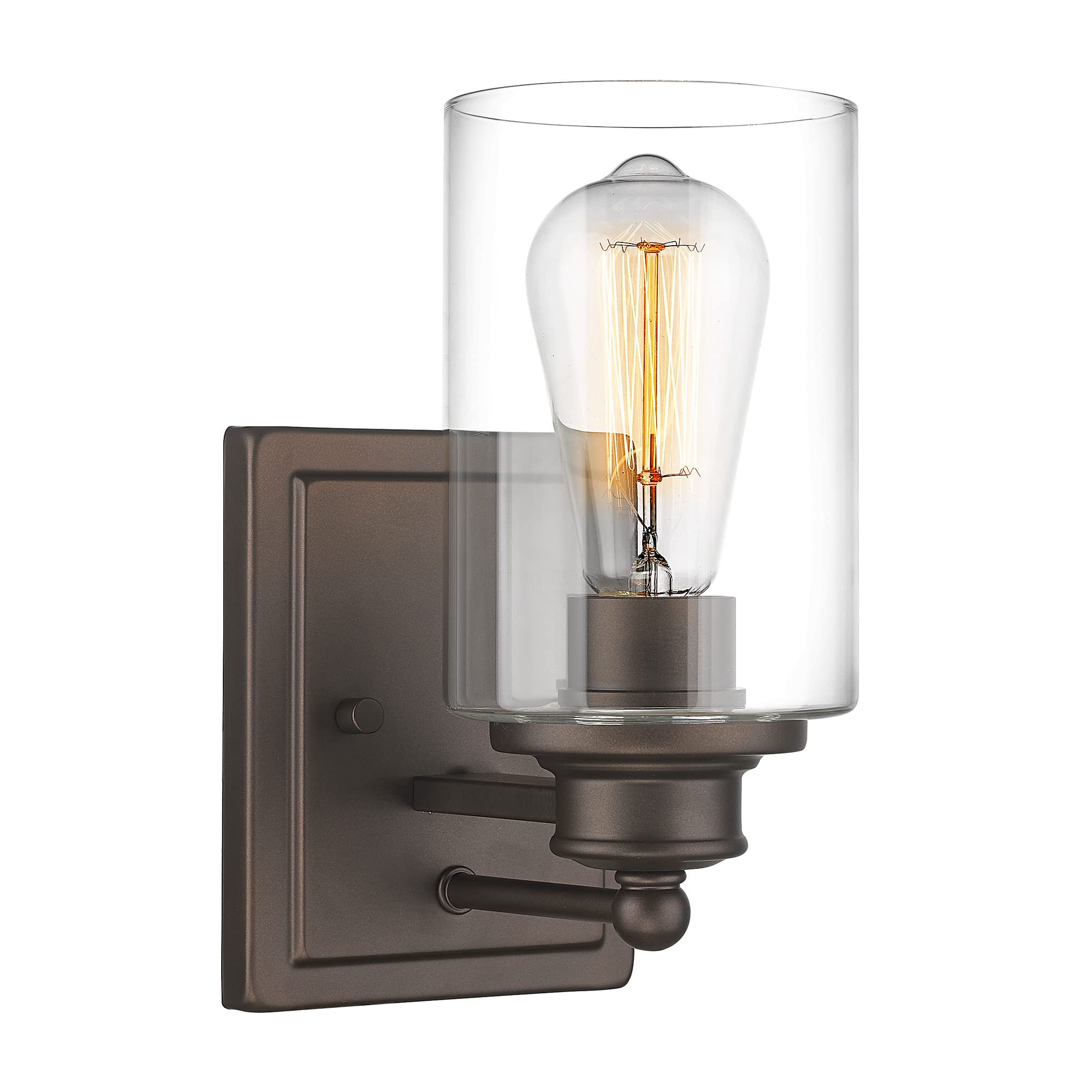 Photo 1 of [Glass Cover Only] 1 Light Wall Sconce Lamp Over Mirror