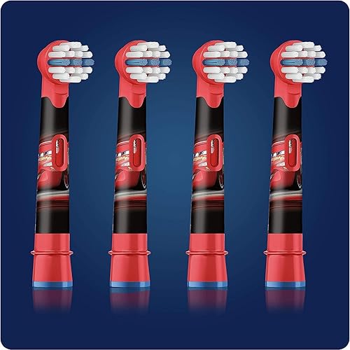 Miniatura 3 de Oral-B Stages Power Cars - Cabezales de repuesto para cepillos de dientes para niños (paquete de 4)