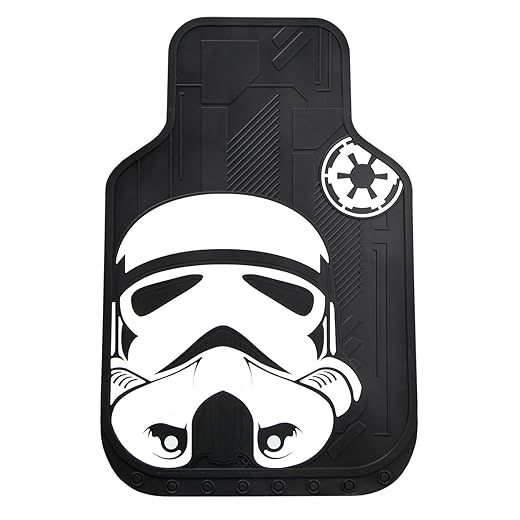 Plasticolor 001482R01 'Star Wars Stormtrooper' Automotive Floor Mat Set