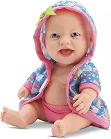 Bambola Boneca Babys Banho 24cm Rosa