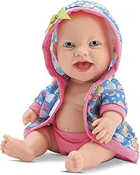 Bambola Boneca Babys Banho 24cm Rosa