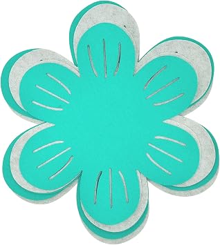 6 Pcs Pot & Pan Protectors, 3 Sizes, Thicker Felt Pads, Anti-Slip Dividers