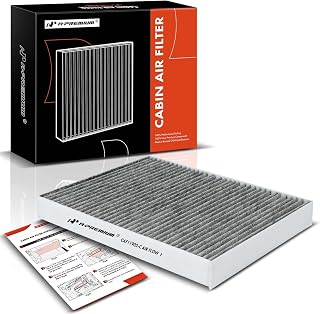 A-Premium Cabin Air Filter with Activated Carbon Compatible with Audi Q7 2007-2015 & Porsche Cayenne 2003-2018 & Volkswagen Touareg 2004-2017, Replace# 7H0819631A