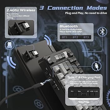 k❤︎ Amazon.com: ATTACK SHARK X85PRO 75% Wireless Mechanical