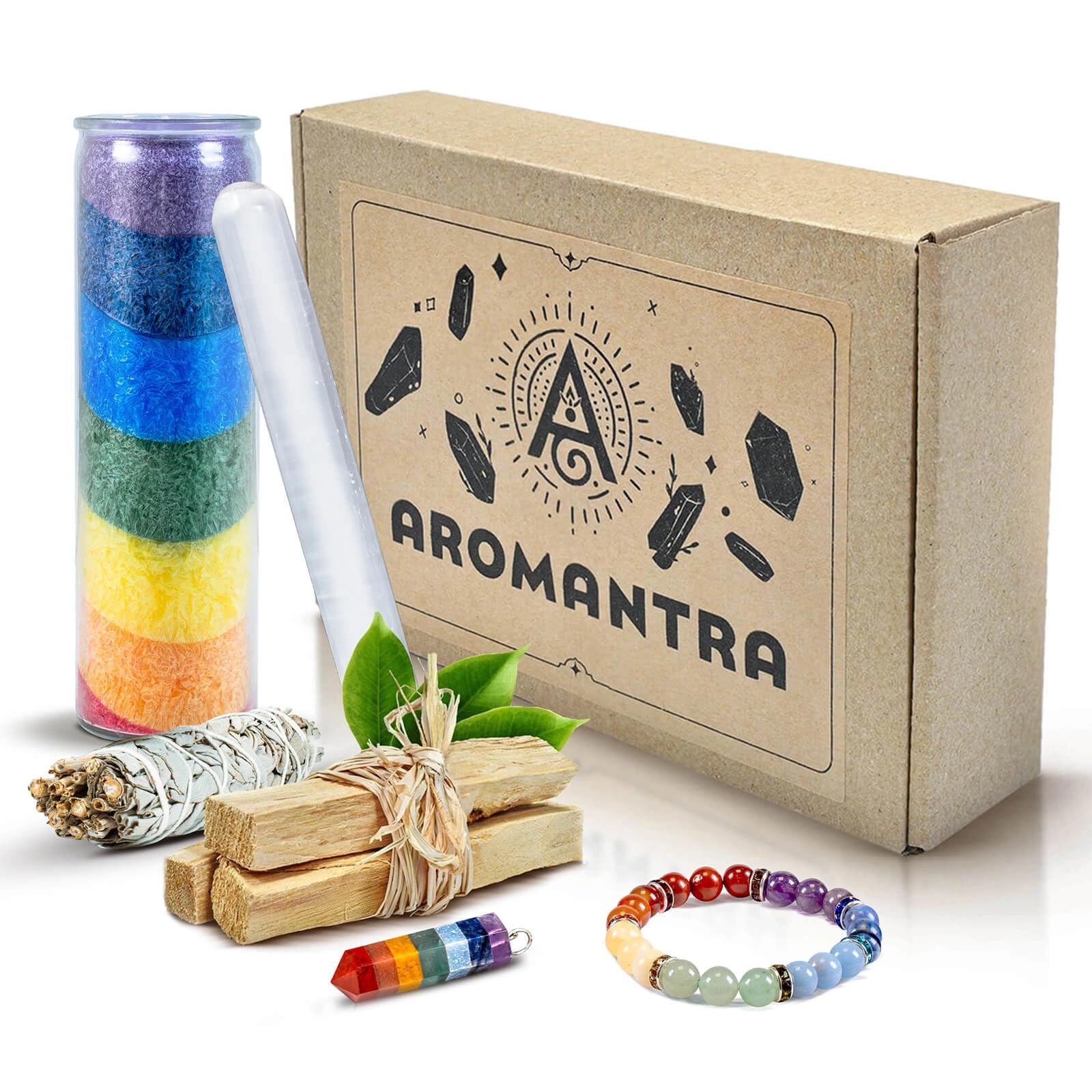 Cofanetto Energetico Sette Chakra – Purificazione, Armonia e Benessere