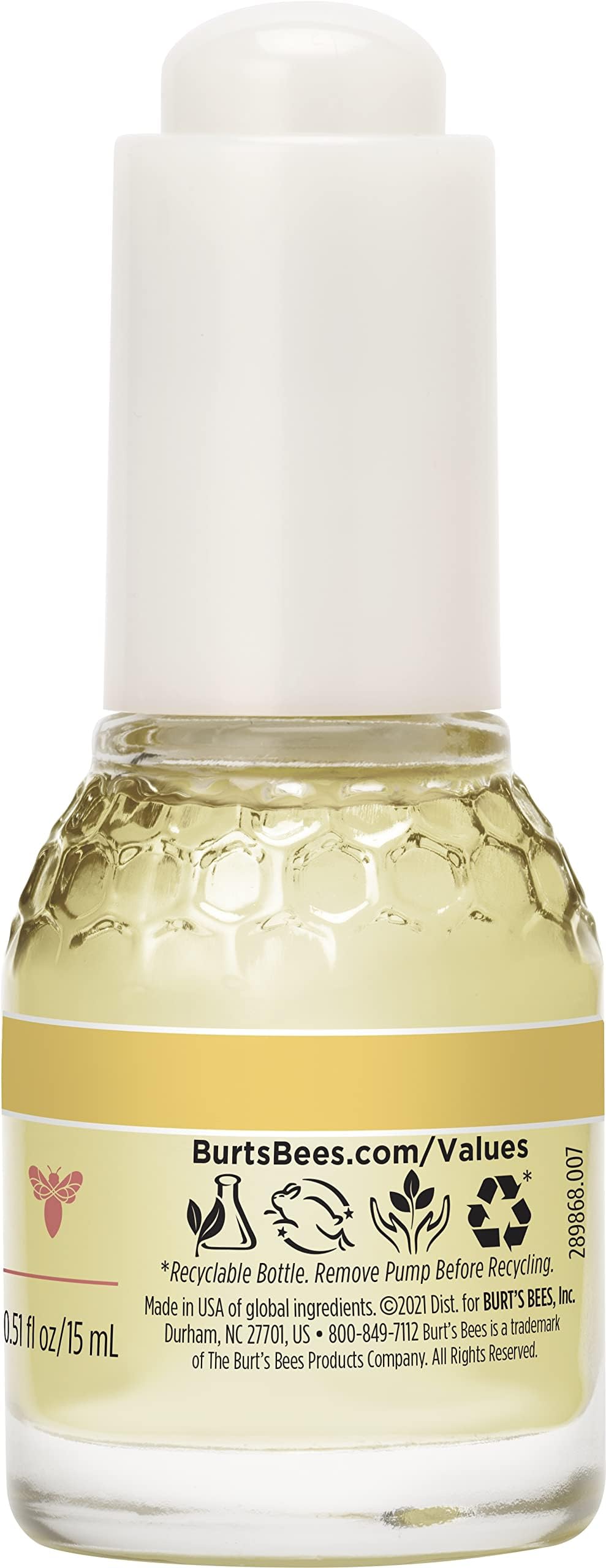 Burt's Bees Glow Booster Face Serum with AntioxidantRich Oils for