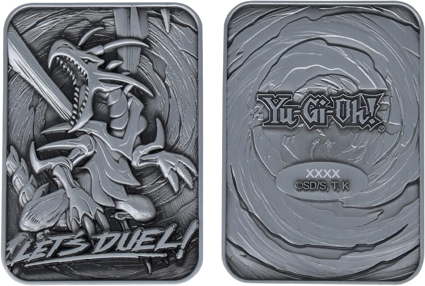 Yu-Gi-Oh! Red-Eyes B. Dragon Limited Edition Embossed Metal Card