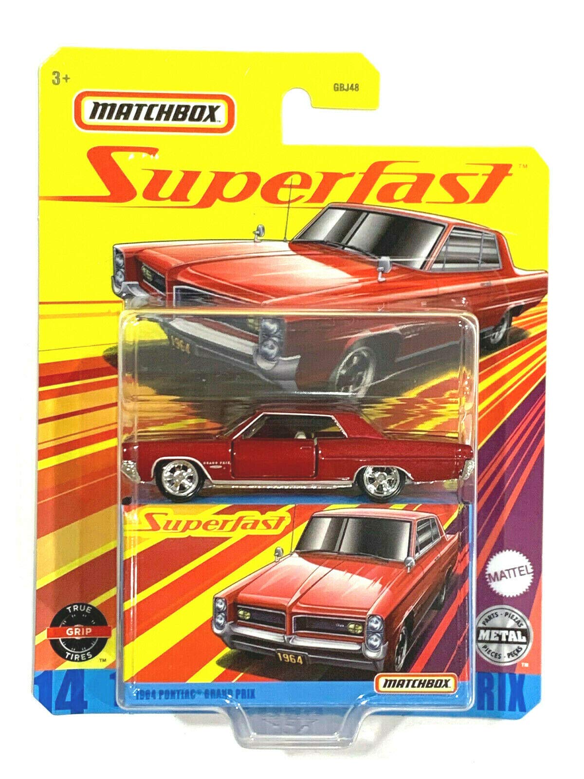 Matchbox Superfast 1964 Pontiac Grand Prix (red)