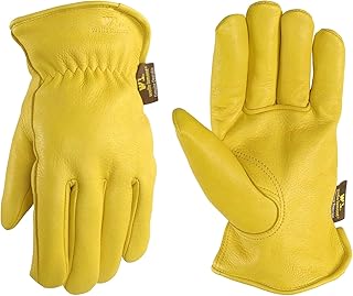 Wells Lamont Men's Insulated Deerskin Thinsulate Winter Gloves, Extra Large 963