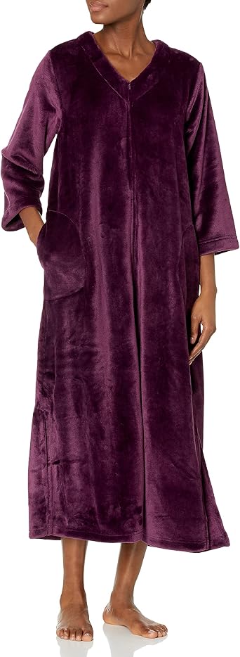 N Natori womens Cashmere Fleece Zip 