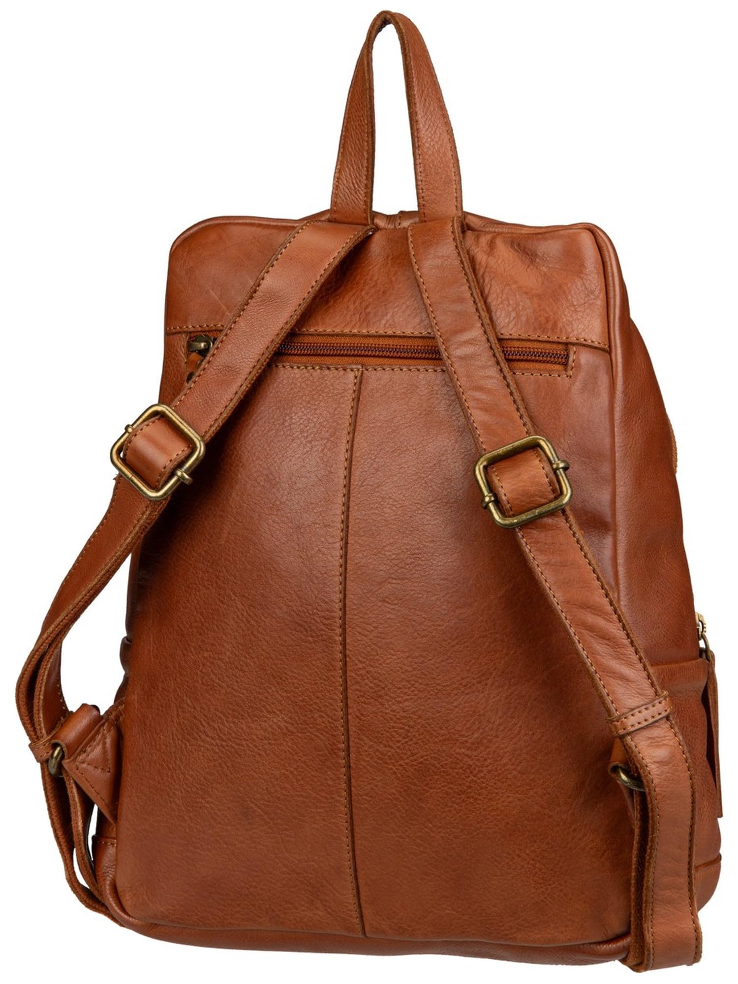 Greenburry Skórzany plecak Colombiana City Backpack Nugat brązowy