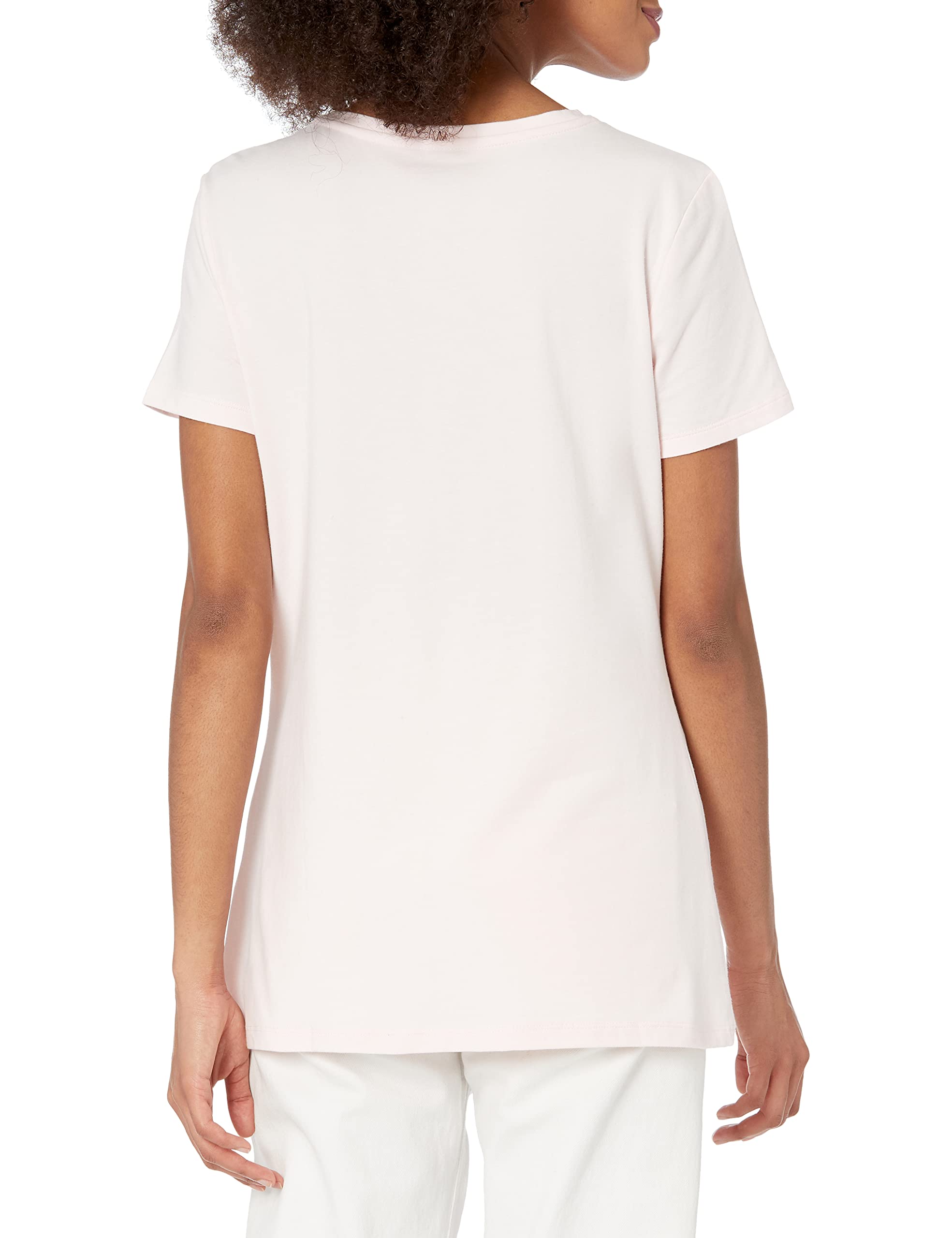 Amazon Essentials T-Shirt Girocollo a Maniche Corte con vestibilità Classica Donna, Confezioni Multiple