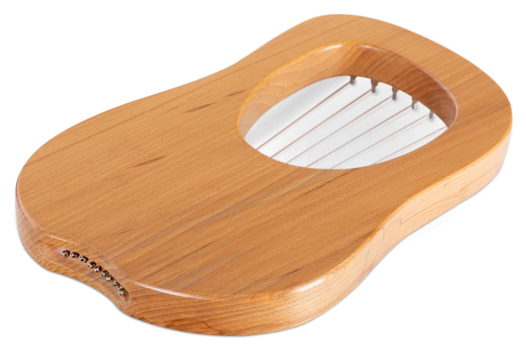 Classic Cantabile LH-10 Lyra Harpe 10 cordes acier harpe voyage bois hêtre clé accordage housse rembourrée