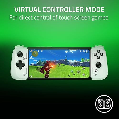 Miniatura 7 de Razer Kishi V2 Pro Mobile Gaming Controller Xbox Edition for Android HyperSense Haptics - Universal Fit - Stream PC & Xbox Games - Play Touchscreen