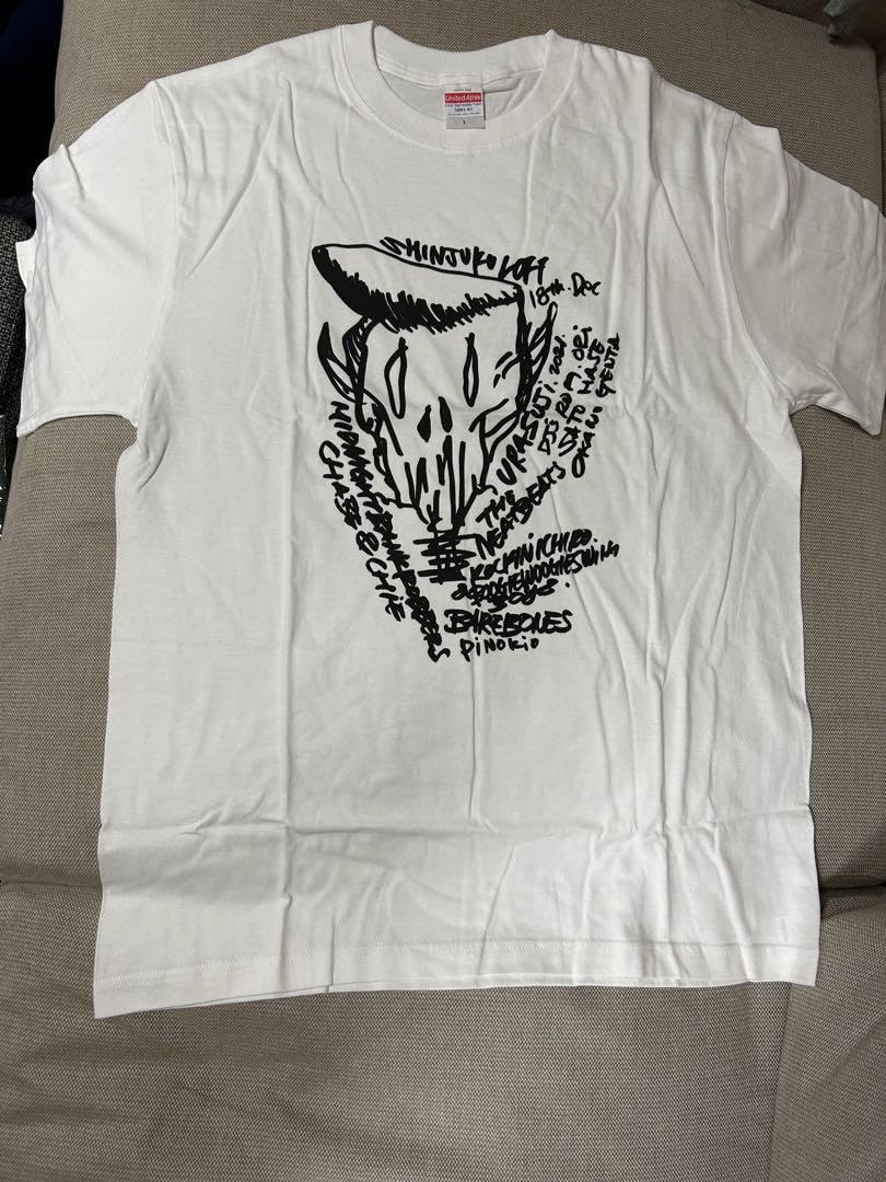 Amazon.co.jp: チバユウスケ The Birthday 限定Tシャツ Lサイズ