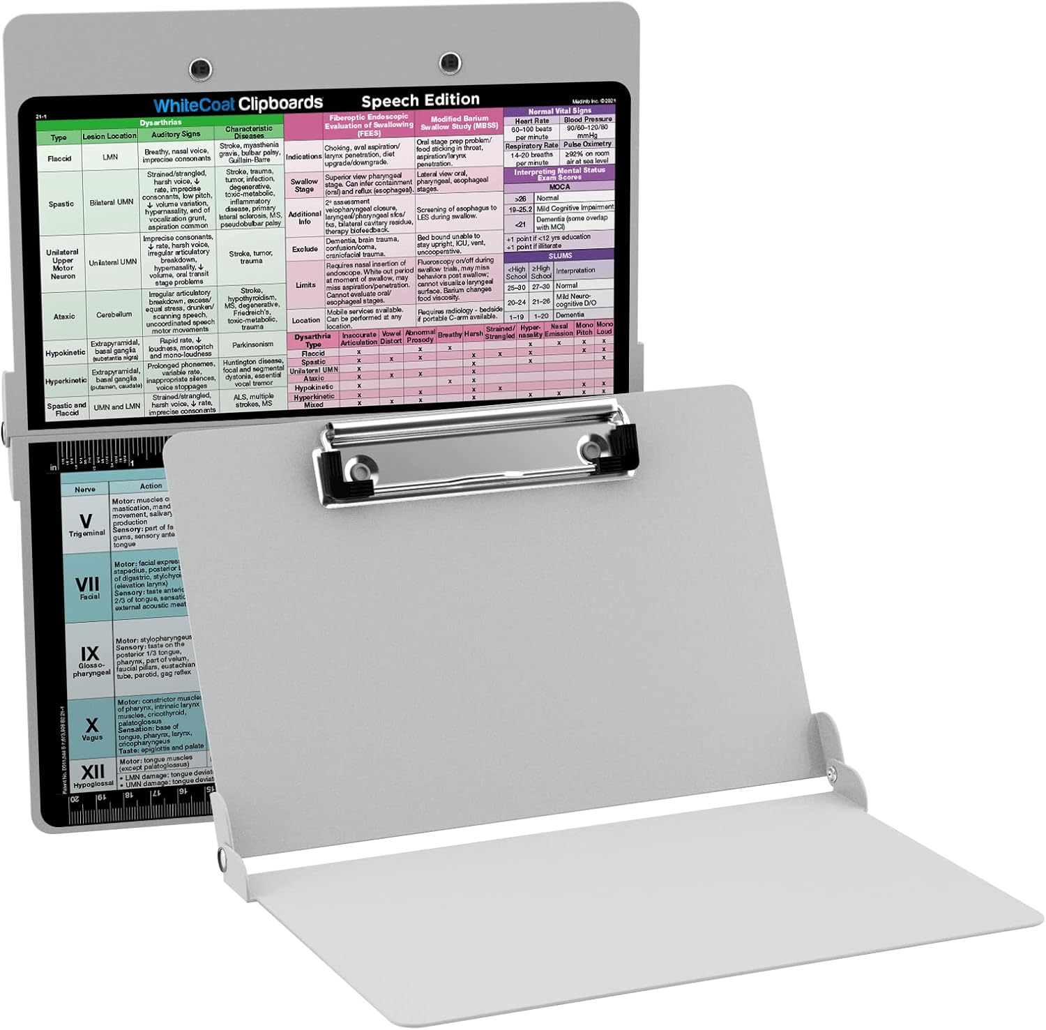 Whitecoat Clipboard® White SpeechLanguage Pathology