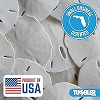 Vista 6 de Tumbler Home Dólares de arena blanca de 2 a 2.25 pulgadas, juego de 12 dólares de arena para boda, hechos a mano y empaquetados profesionalmente