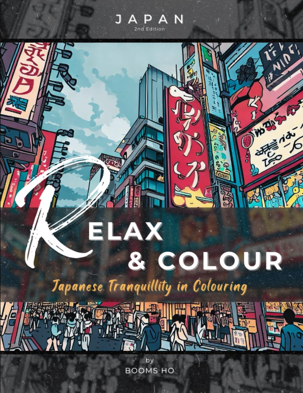 Relax & Colour: Japanese Tranquillity in Colouring