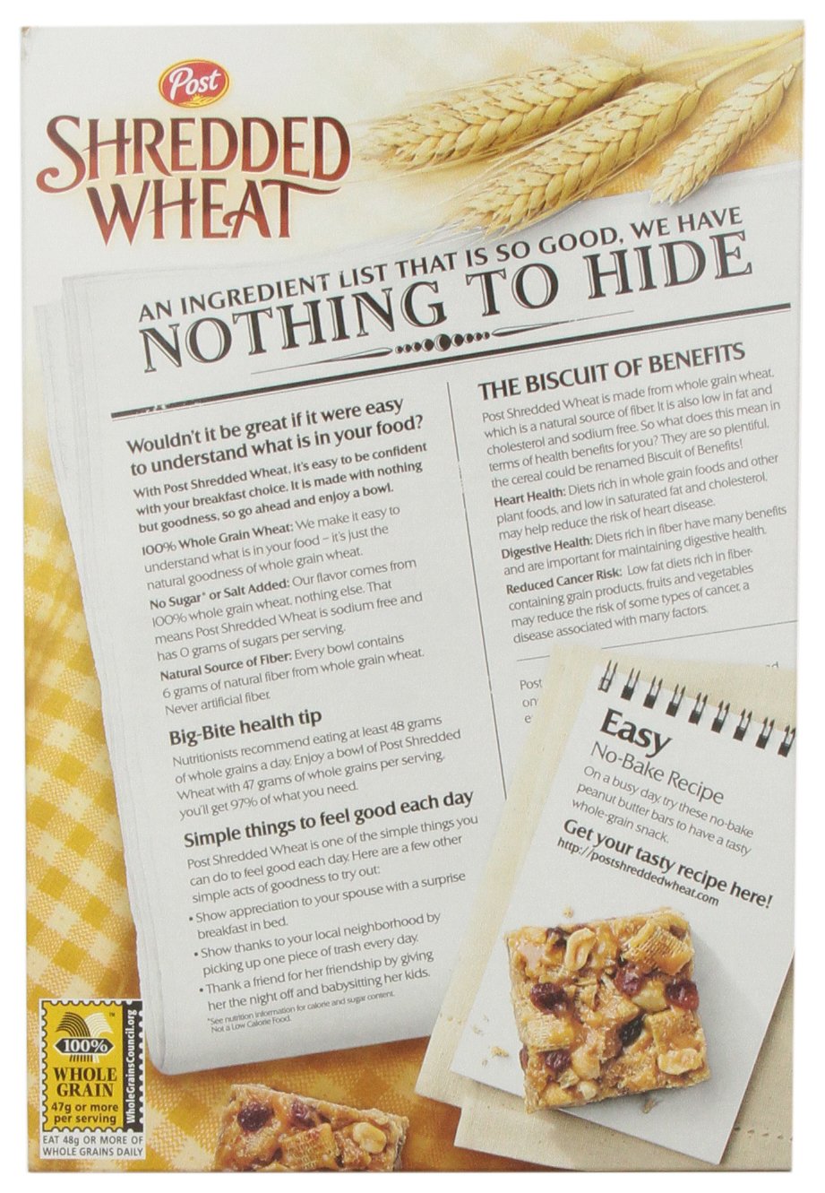 Shredded Wheat Cereal, 15 oz