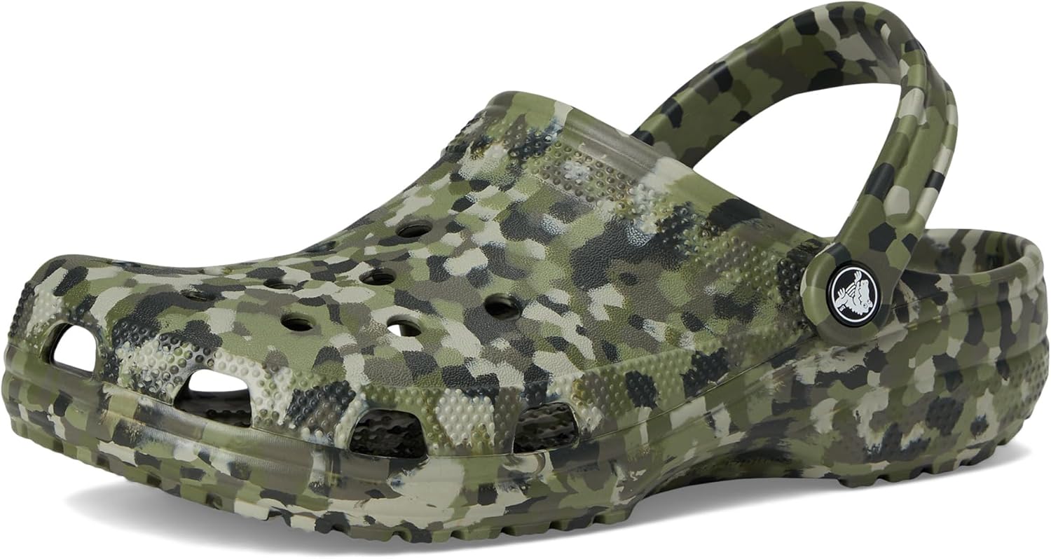 Crocs Unisex-Adult Classic Marbled Tie-dye Clog