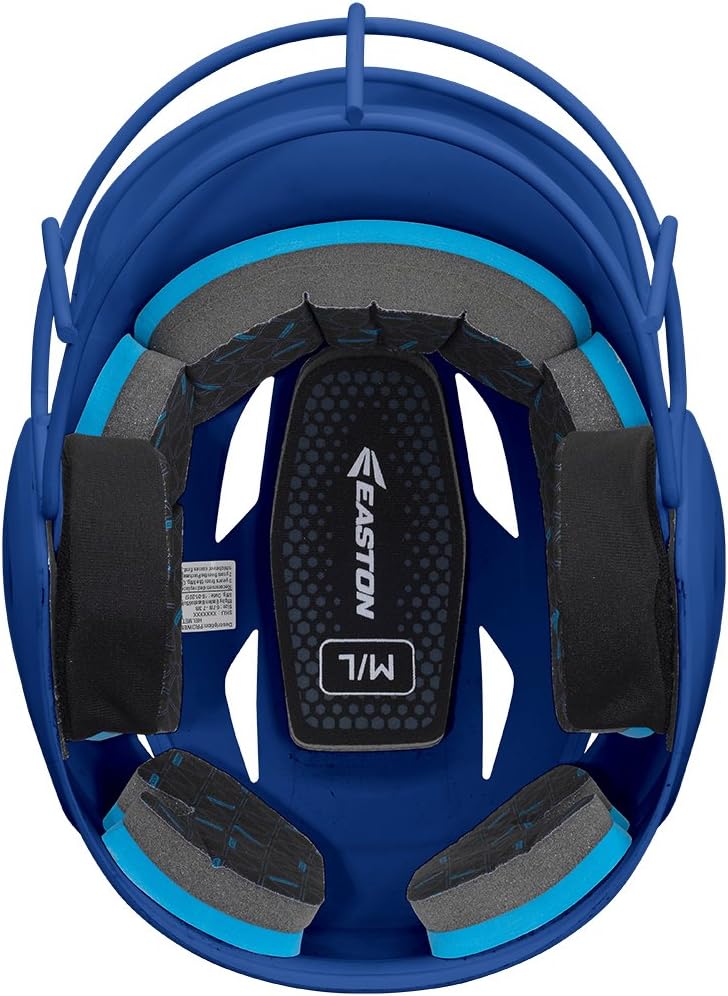 Easton PROWESS Softball Batting Matt Solid Color with Mask Series, Multi-Density Impact Absorption Foam, High Impact Resistant Lightweight Shell, BioDRI Liner, Chin Strap