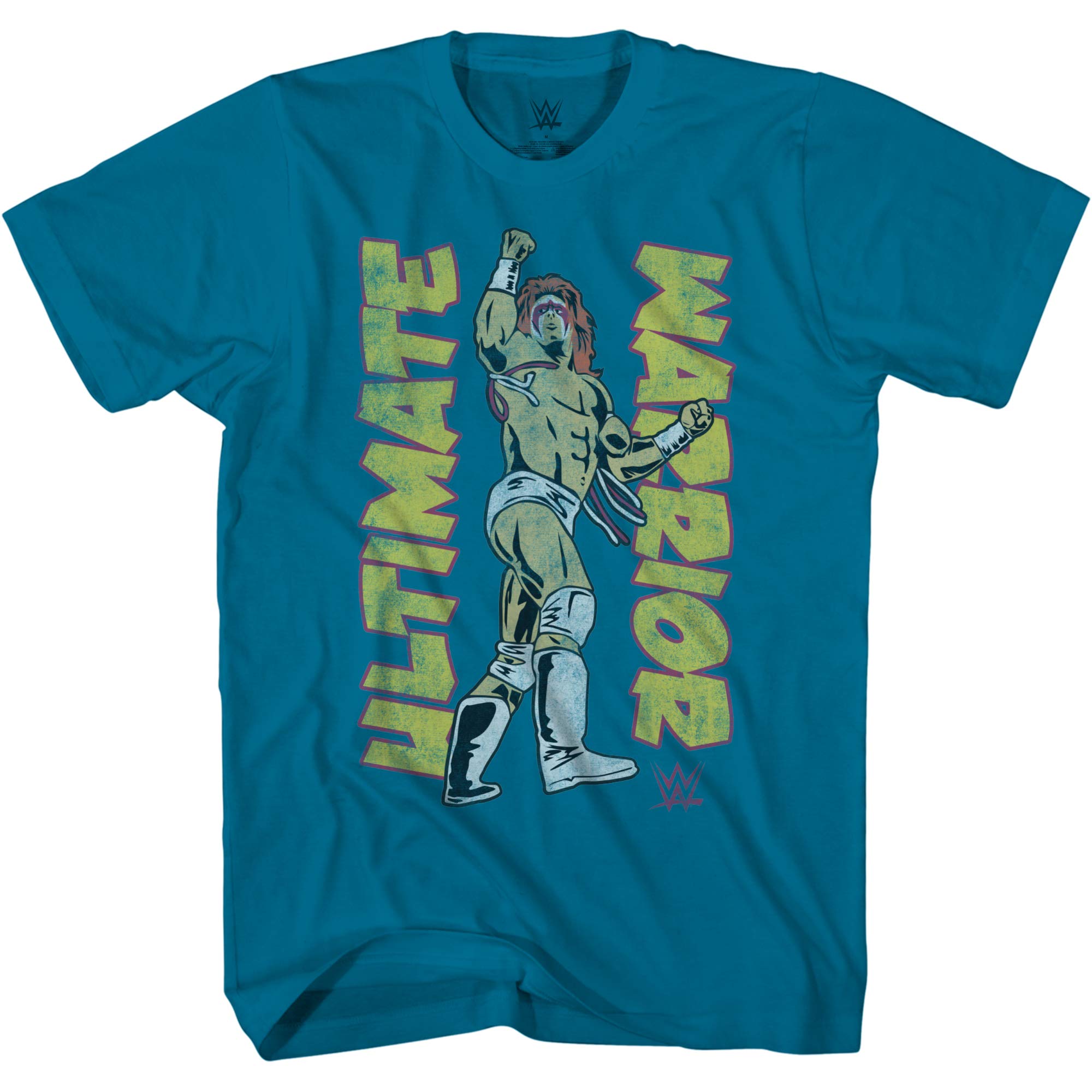 WWEMens Ultimate Warrior Shirt - Ultimate Warrior - World Wrestling Champion T-Shirt