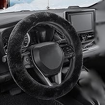 Sponsored You’re seeing this ad based on the product’s relevance to your search query.Learn more about this advertisement Steering Wheel Cover, 36-39 cm Universal Steering Wheel Cover, Car Fur, Plush Winter Steering Wheel Cover, Breathable, Anti-Slip, Soft, Comfortable and Odour-Free Car Accessories, Telescopic Steering