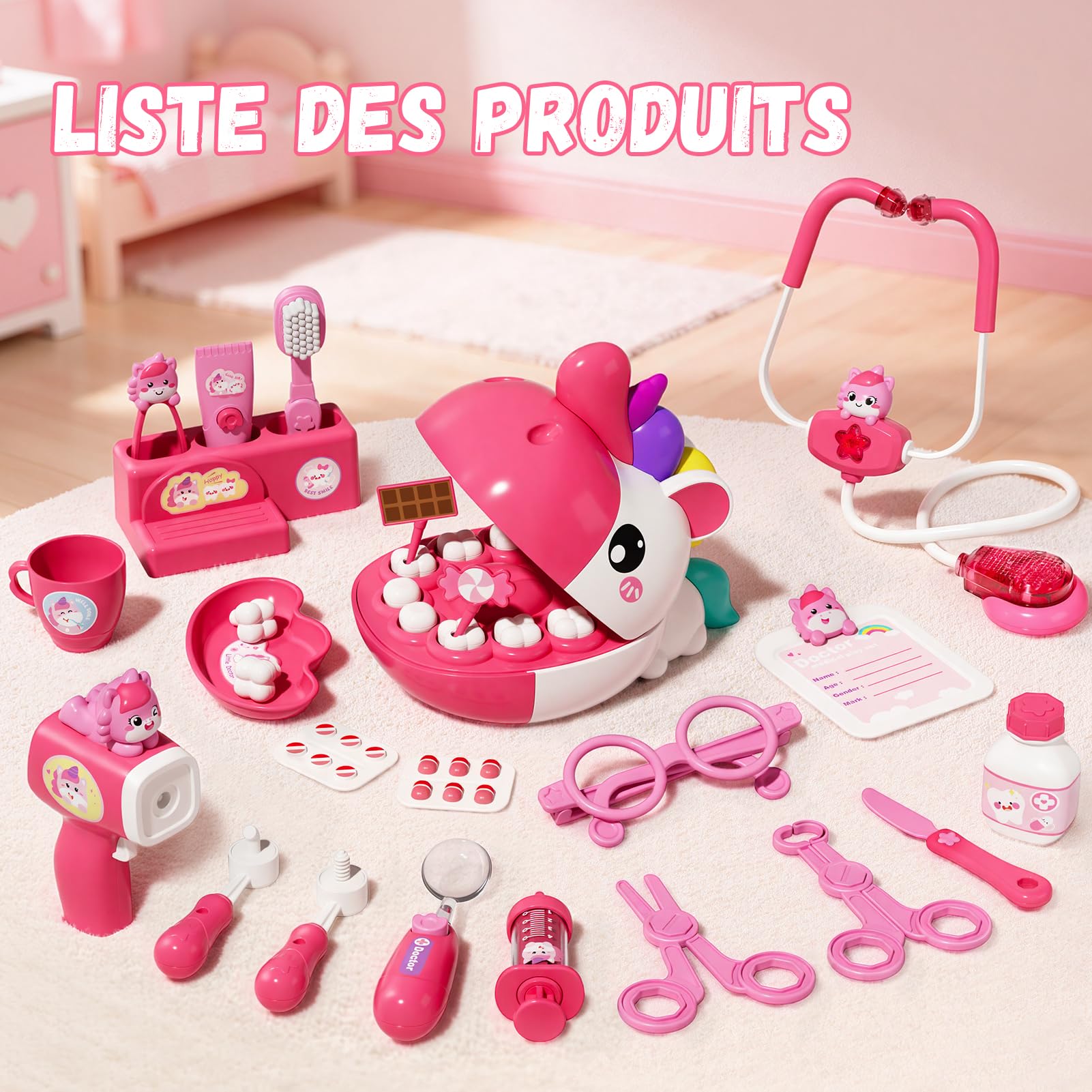 Valigetta Dottore Rosa Strumenti-8883