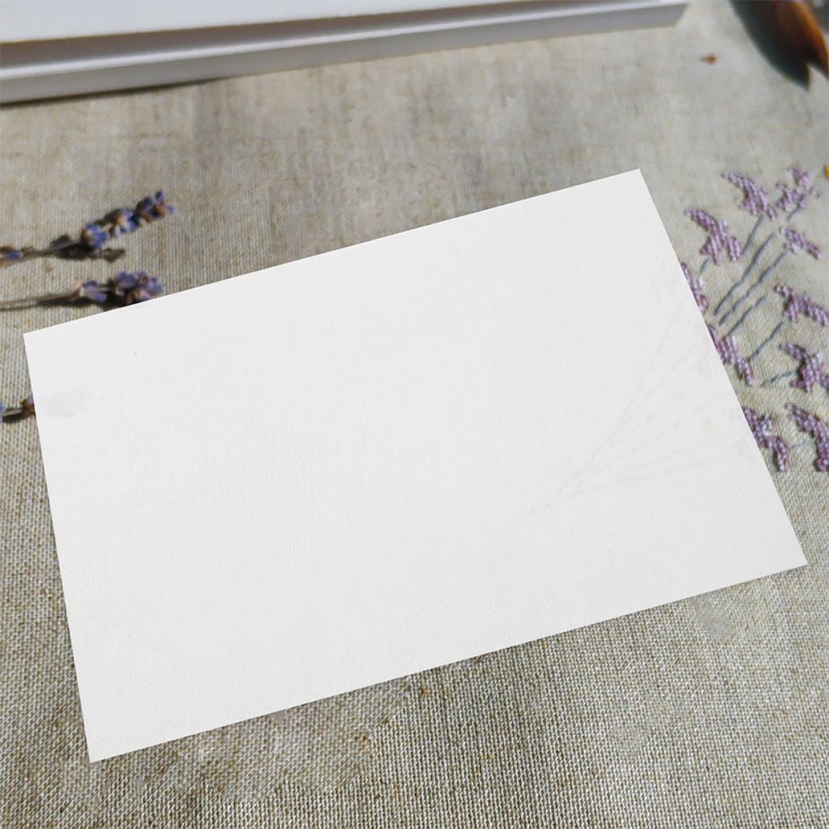 PLAFOPE 4pcs Embroidery Stabilizers Soluble Stabilizer Adhesive Back Cut Away Machine Embroidery Hand Sewing Paper