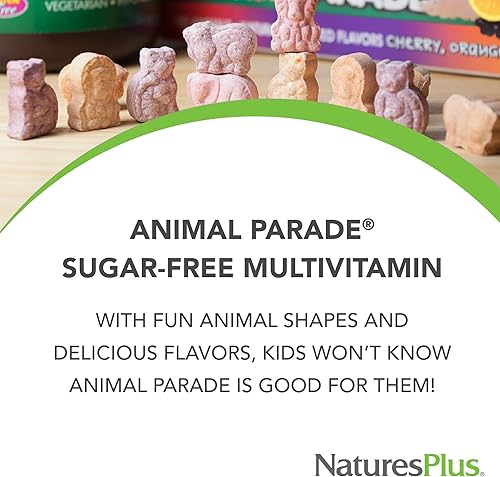 Miniatura 3 de Nature 's PlusFuente de la vida Animal Parade Sugar-Free Assorted 90Chewable