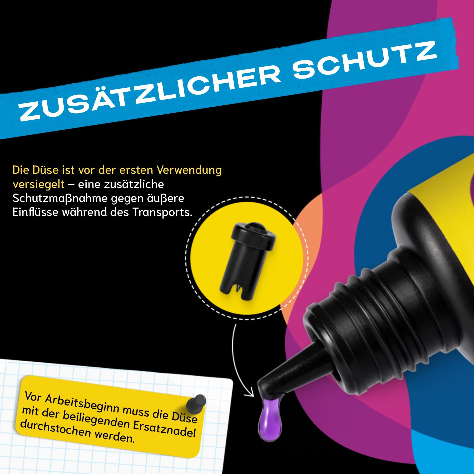 LOVELY Rili SOLAR UV Wimpernkleber Schwarz 5ml für Wimpernverlängerung mit UV Licht - geringe Dämpfe, sofortiges Aushärten, zuverlässige Haftung bei jedem Klima - für Fremdanwendung & Studios geeignet
