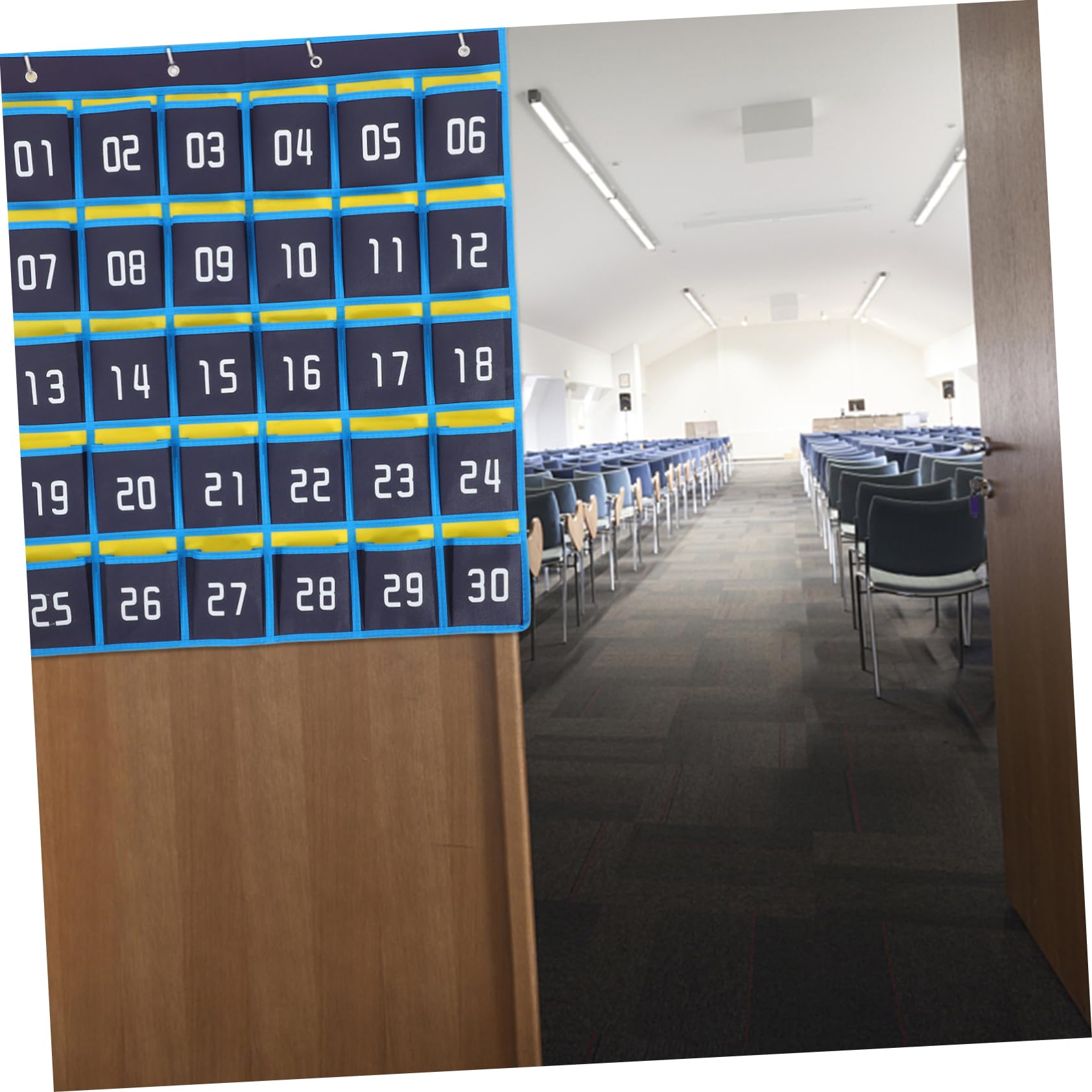 Borsa Da Appendere Al Muro Numerate Per Aula Custodia Per Cellulare e Cancelleria Supporto Per Telefono Da Appendere Organizer Per Classe
