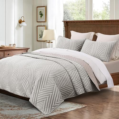 Miniatura 2 de Exclusivo Mezcla Juego de edredón de terciopelo súper afelpado tamaño individual con funda de almohada, juego de edredón reversible de 2 piezas