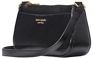 kate spade new york womens Bleecker Saffiano Small Leather Crossbody Bag